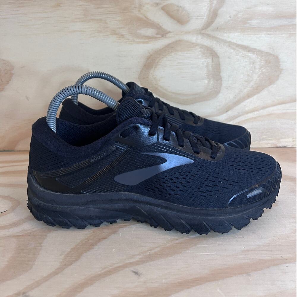 Brooks - Adrenaline GTS 18 -Running Shoes -Black -Women's - 7.5(B) - 1202681B026